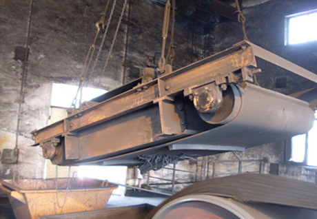 自卸式永磁除鐵器案例